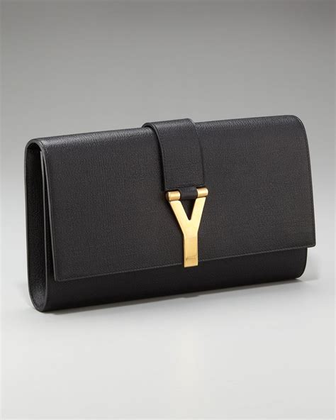 ysl sac ligne y clutch|ysl clutch handbags.